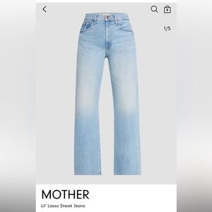 MOTHER Light Blue Flare Jeans